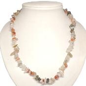 Cristal Rutile (Quartz Rutile) Collier Baroque