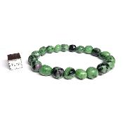 Rubis sur Zoïzite Bracelet Roulé