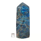 Apatite Bleue - Pointe Unique Polie n° 05761