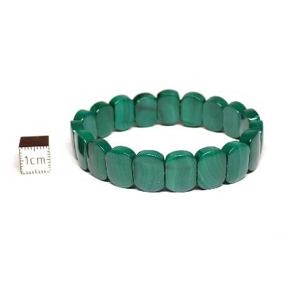 Malachite - Bracelet Carré n° 05891