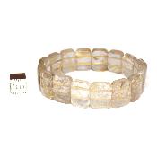 Cristal Rutile Bracelet Carré 05925