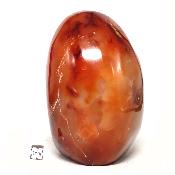 Cornaline chauffée forme libre 15490