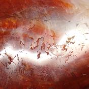 Cornaline chauffée forme libre 15650