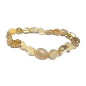 Cristal Rutile (Quartz Rutile) Bracelet Mini Roulé