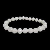 Jade Blanc Bracelet Boule