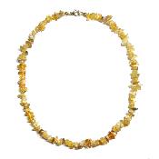 Opale Jaune Collier Baroque