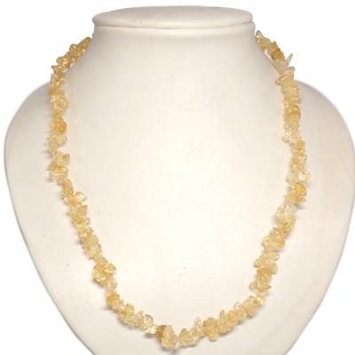 Citrine Chauffée (Améthyste Chauffée) Collier Baroque