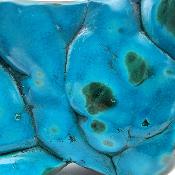 Chrysocolle Morceau Polie 04336