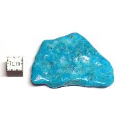 Turquoise de Chine Plaque 04924