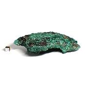 Malachite Fibreuse Pierre Brute 05237