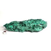 Malachite Fibreuse Pierre Brute 05238