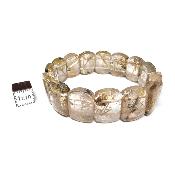 Cristal Rutile Bracelet Carré 14977