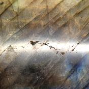 Labradorite pendentif disque 15342