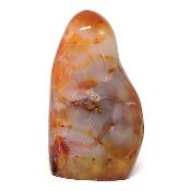 Cornaline chauffée forme libre 15488