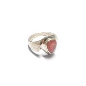 Rhodochrosite Bague en Argent 20108