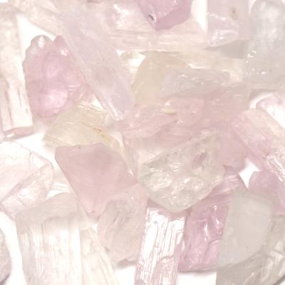 Kunzite Rose Mini Pierres Brutes Sachet de 10 grs