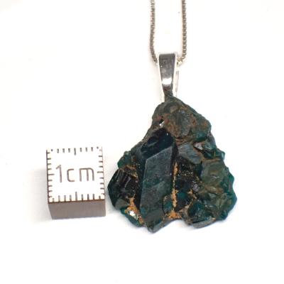 Dioptase Pendentif Pierre Brute - 05210