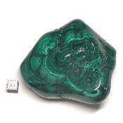 Malachite Morceau Poli 05342