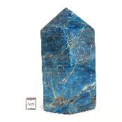 Apatite Bleue - Pointe Unique Polie n° 05749