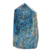 Apatite Bleue - Pointe Unique Polie n° 05750