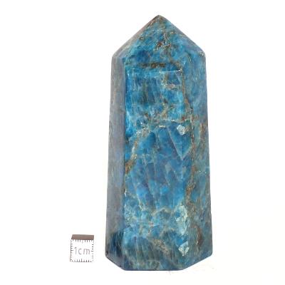 Apatite Bleue - Pointe Unique Polie n° 05795