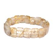 Cristal Rutile - Bracelet Carré n° 05918