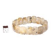 Cristal Rutile Bracelet Carré 05924