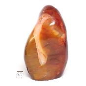 Cornaline chauffée forme libre 15659