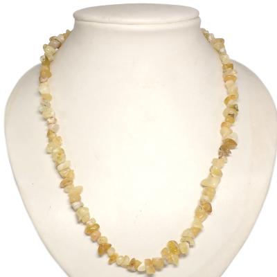 Opale Jaune Collier Baroque