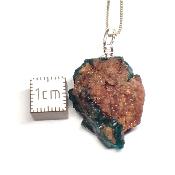 Dioptase Pendentif Pierre Brute - 05199