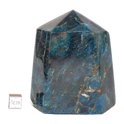 Apatite Bleue - Pointe Unique Polie n° 05772