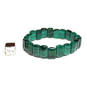 Malachite - Bracelet Carré n° 05882