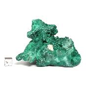 Malachite Fibreuse Pierre Brute n° 05973