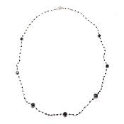 Diamant Noir Collier 15159