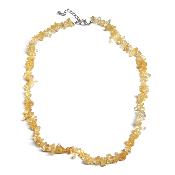 Citrine Chauffée Collier Baroque