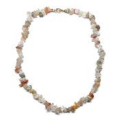 Cristal Rutile (Quartz Rutile) Collier Baroque