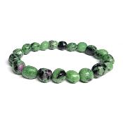 Rubis sur Zoïzite Bracelet Roulé