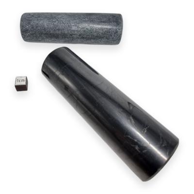 Shungite + Stéatite Lot Cylindres Harmoniseurs