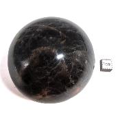 Pierre de Lune Noire Boule 04536