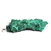 Malachite Fibreuse Pierre Brute 05238