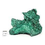 Malachite Fibreuse Pierre Brute n° 05973