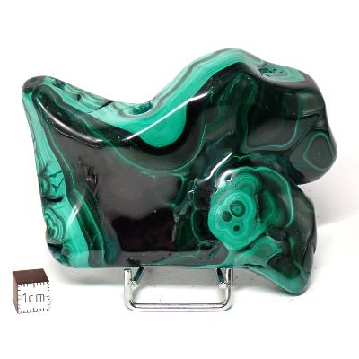 Malachite Morceau Poli n° 05995