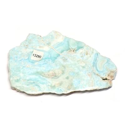 Aragonite Bleue Plaque - Numrotes