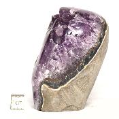 Améthyste du Brésil Mini géode 15432