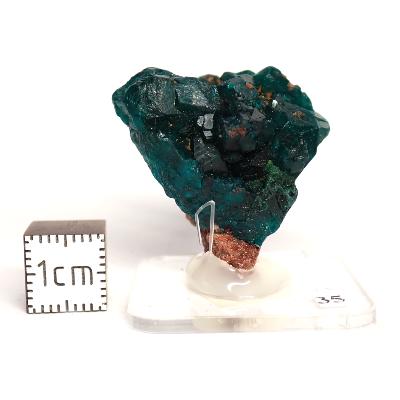 Dioptase Pierre Brute 15817