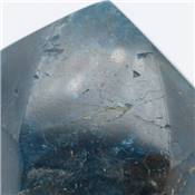 Apatite Bleue Pointe Unique Polie 18700