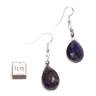 Cordierite Iolite Boucles d'oreilles 0004