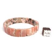 Rhodochrosite Bracelet Carré n° 04772