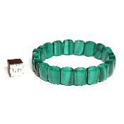 Malachite - Bracelet Carré n° 05894