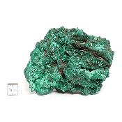 Malachite Fibreuse Pierre Brute n° 05975